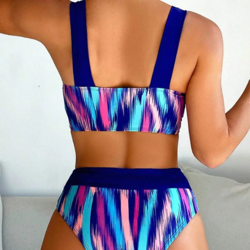 Sexy Bikini-Set mit hoher Taille, 2025, Tankini, Damen-Badeanzug, Push-Up-Bademode, brasilianischer Kordelzug, Mikro-Biquini-Badeanzug, weiblich