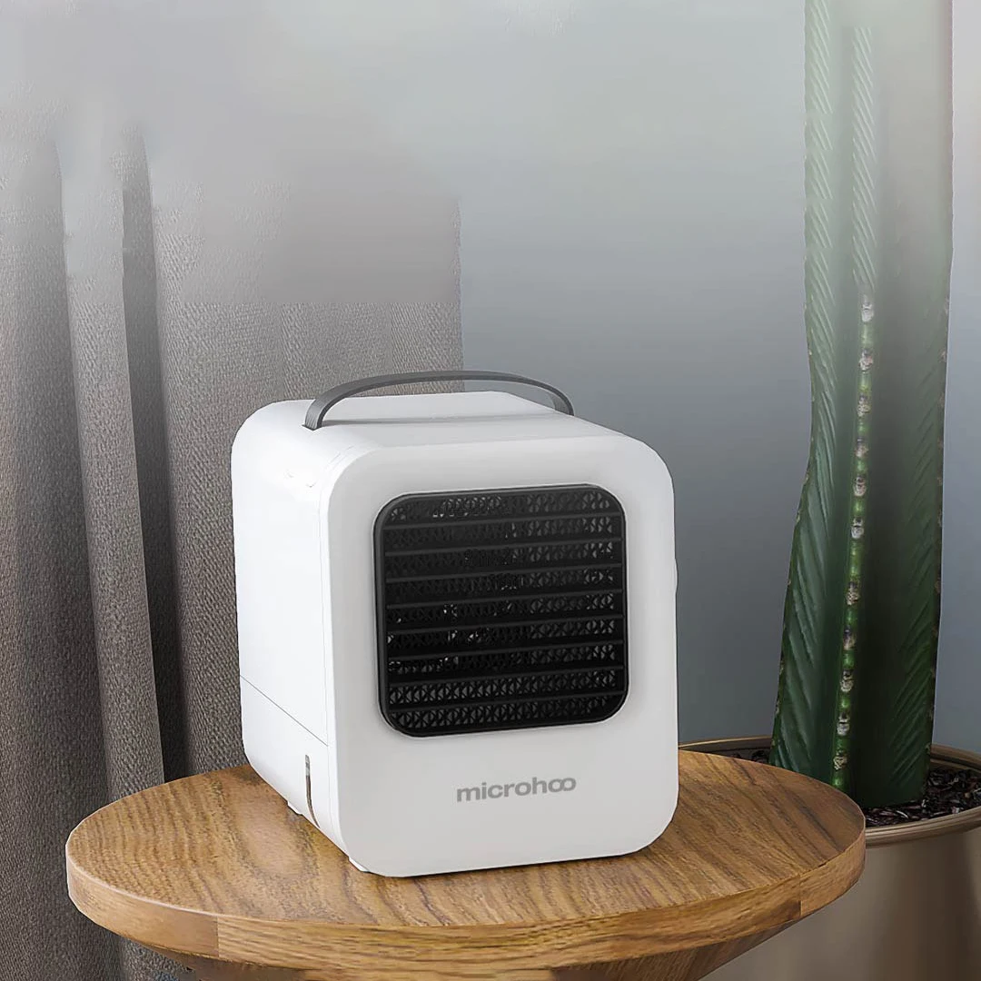 YOUPIN Microhoo-ventilador Usb portátil, miniaire Acondicionado, Enfriador de pantano, Aire Acondicionado portátil Para Casa, recargable