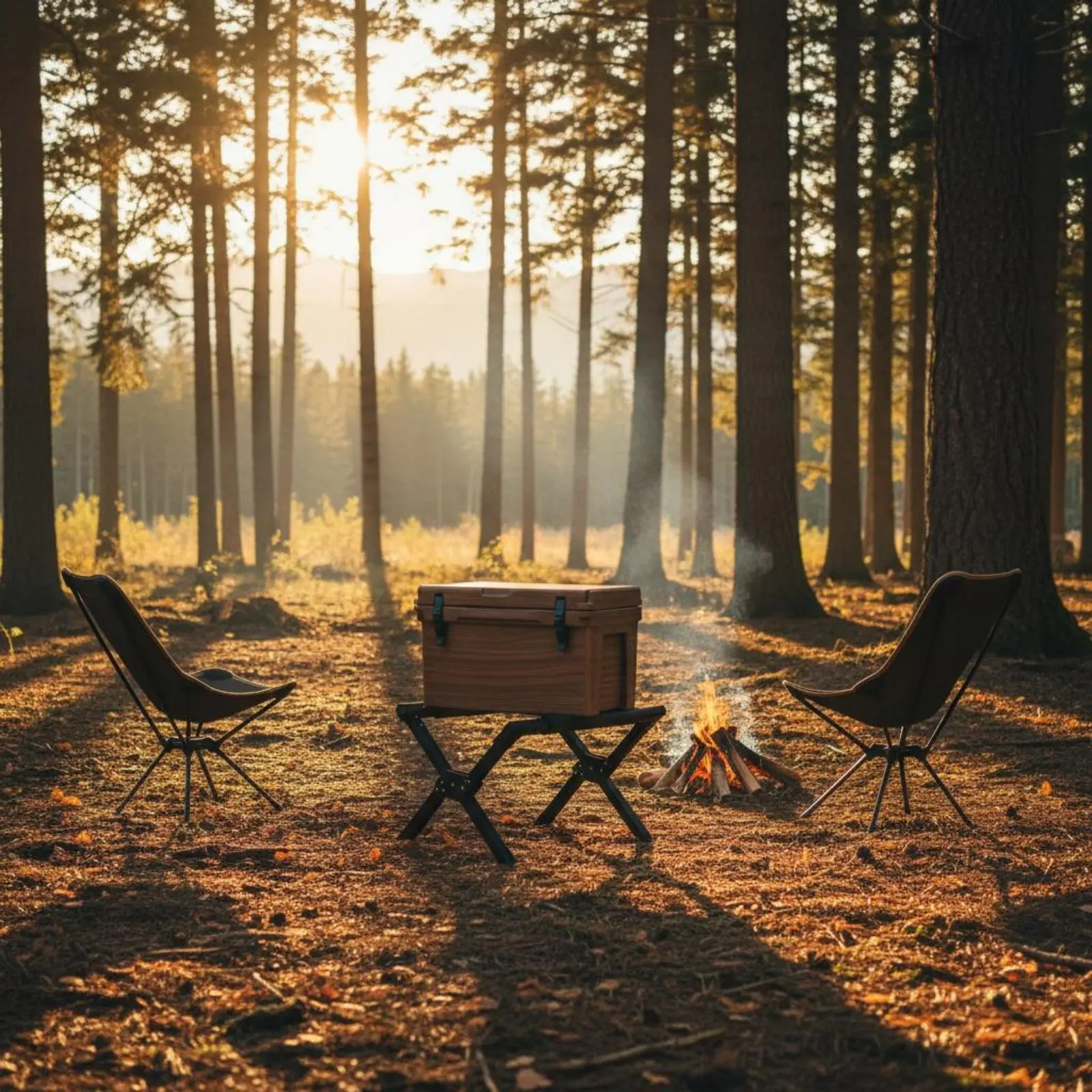 

Складная подставка для изотермического контейнера с текстурой под дерево, прочная, регулируемая, легкая, для кемпинга