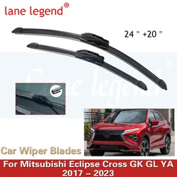 Car Wiper Blades For Mitsubishi Eclipse Cross GK GL YA 2017 - 2023 Windscreen Windshield Window Washer Cutter Fit U Hook Arms