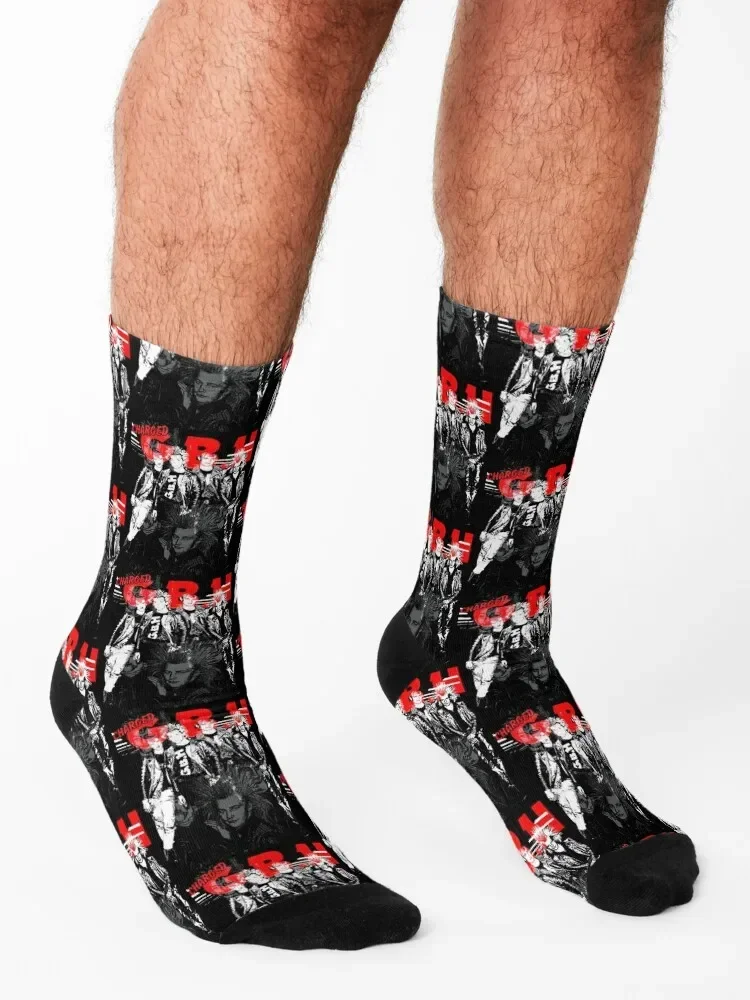 Punk classic Socks Sports Stockings compression crazy anti slip football Socks Man Women's