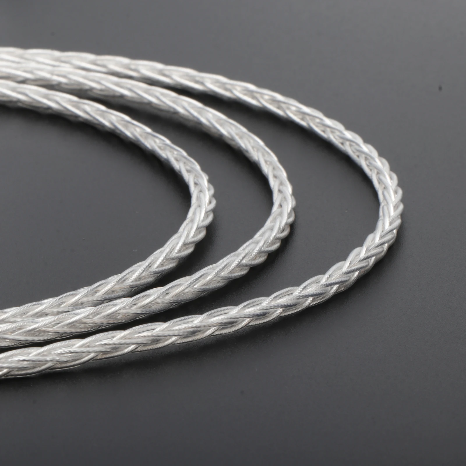 HiFi 2,5 mm auf Dual-XLR-Kabel OCC versilbertes Audio-Adapterkabel zum Anschluss eines ausgewogenen Player an einen ausgewogenen Verstärker – Detail 6