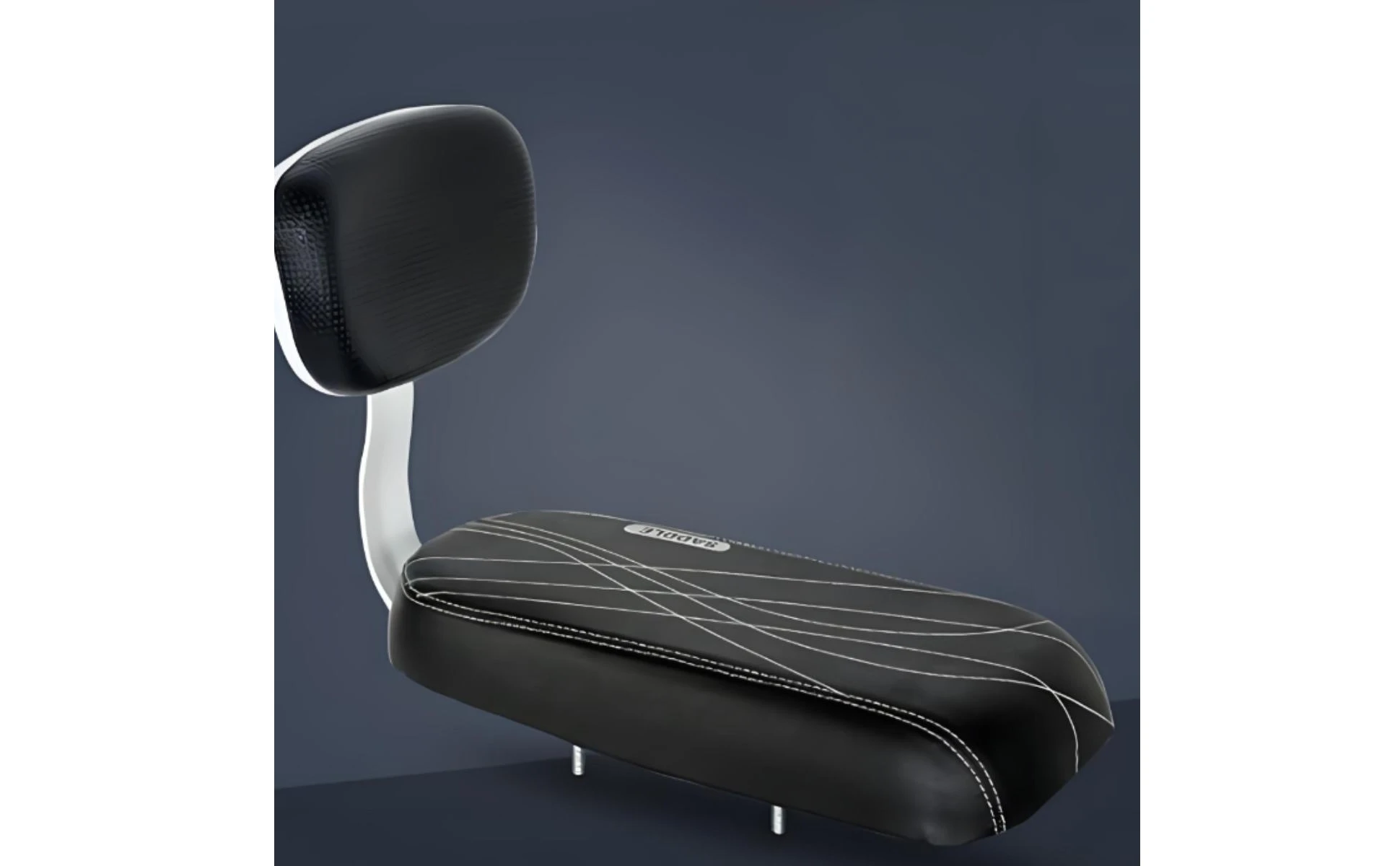 Cycle Seat with Backrest High-Elastic Sponge Rear Bike Seat Cycle Rear Cushion Washable Padded Bike Saddle Long-Lasting Cycle Seat with Backrest High-Elastic Sponge Rear Bike Seat Cycle Rear Cushion Washable Padded Bike Saddle Long-Lasting