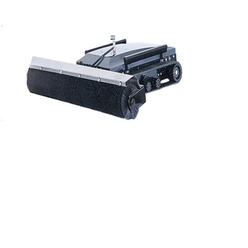 Solar photovoltaic panel engineering system cleaning brush roller plate automatic cleaning efficient dust removal