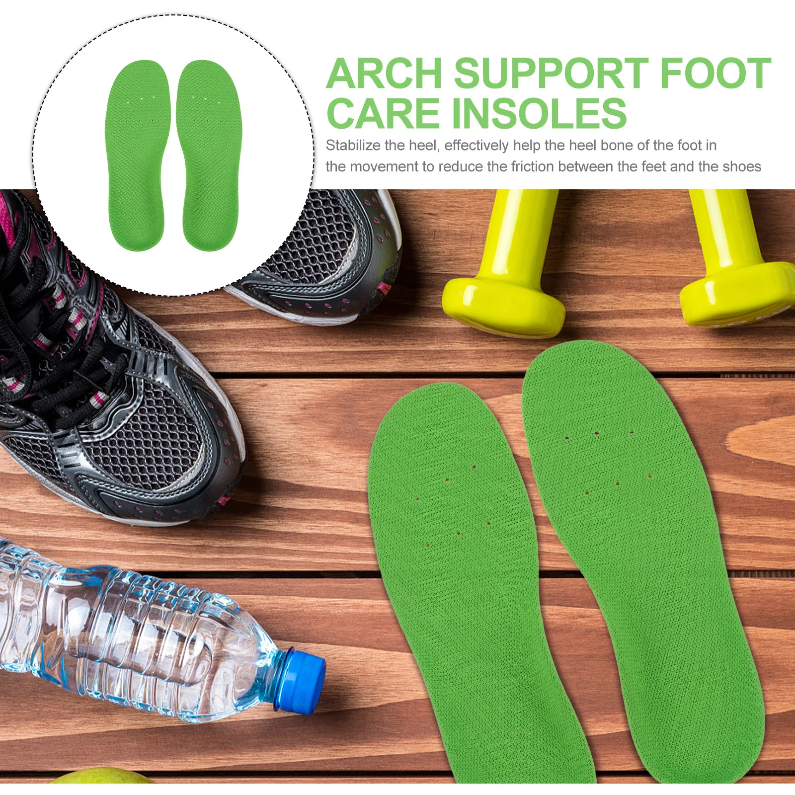 

1 пара дышащих стельок с поддержкой свода стопы, ортопедические стельки для мужчин и женщин, амортизирующие вкладыши для обуви, снижающие усталость коленей и боль в ногах, комфортные