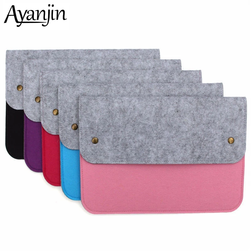 

Laptop Bag 15 6 inches 11 12 16 13 15 inch Case For MacBook Air Pro 2020 2022 Xiaomi Huawei HP Acer Computer Fabric Sleeve Cover