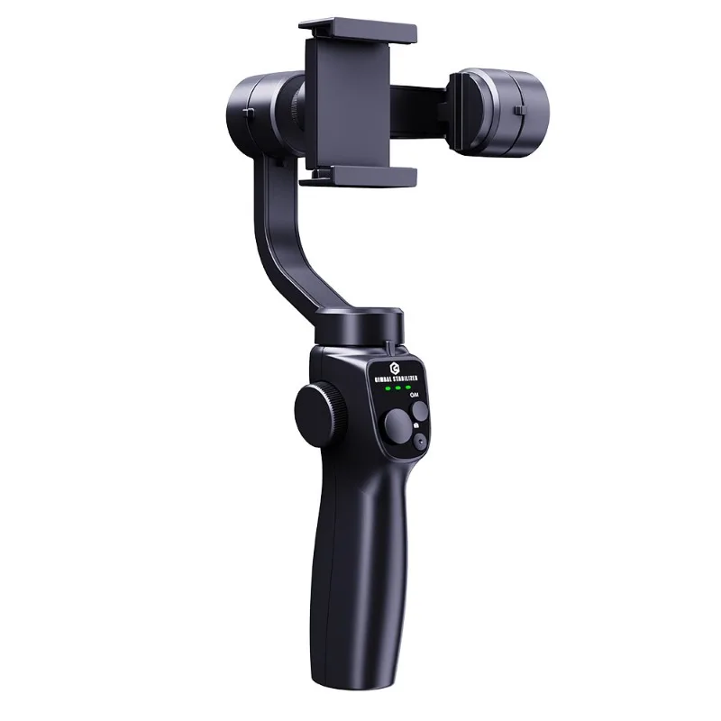 Três Eixos Anti Shake Handheld Estabilizador, Universal Mobile Phone Stand, Tiro Ferramenta Deus, Transmissão ao vivo ao ar livre, Siga Shoot, Novo