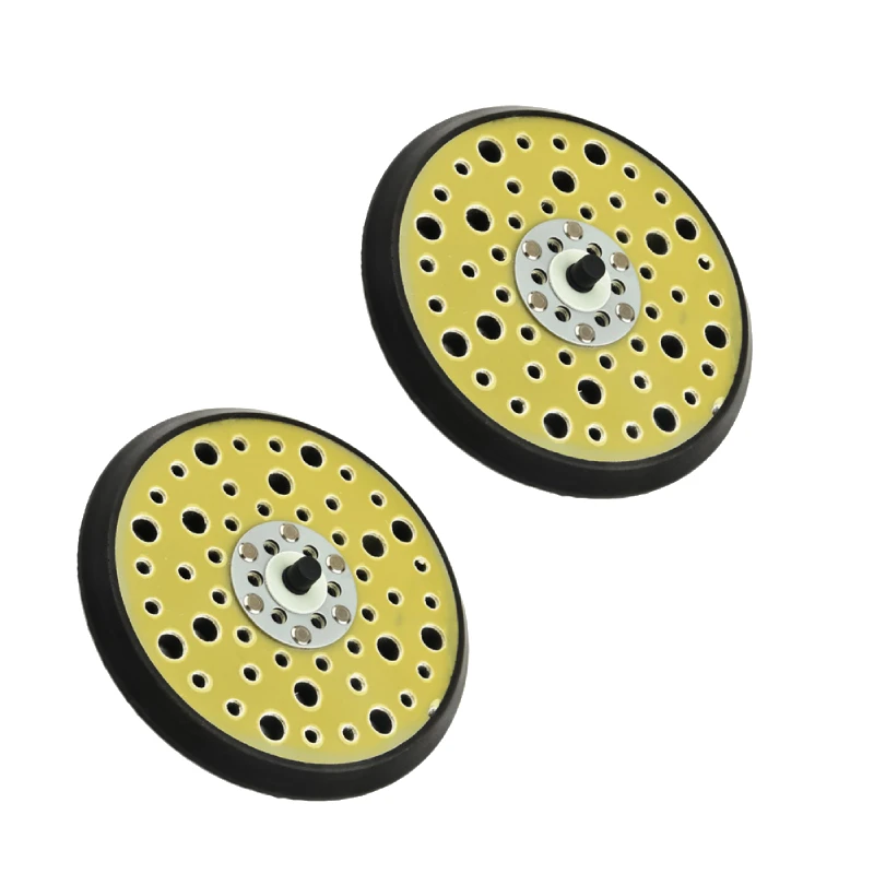 2pcs 150mm 54 Holes Sander Backing Pad Abrasive Tools For Sanding Wood Plastic Orbital Sander Tool Accessories