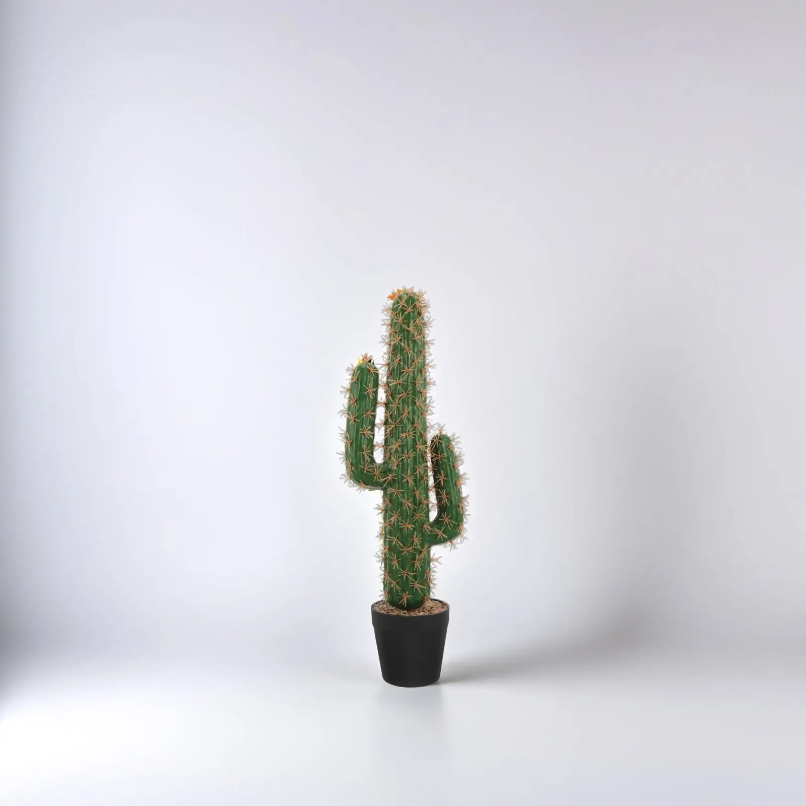 

Artificial Saguaro Cactus Faux Potted Plant Simulation Bonsai Home Garden Office Decor Large Succulent Ornament