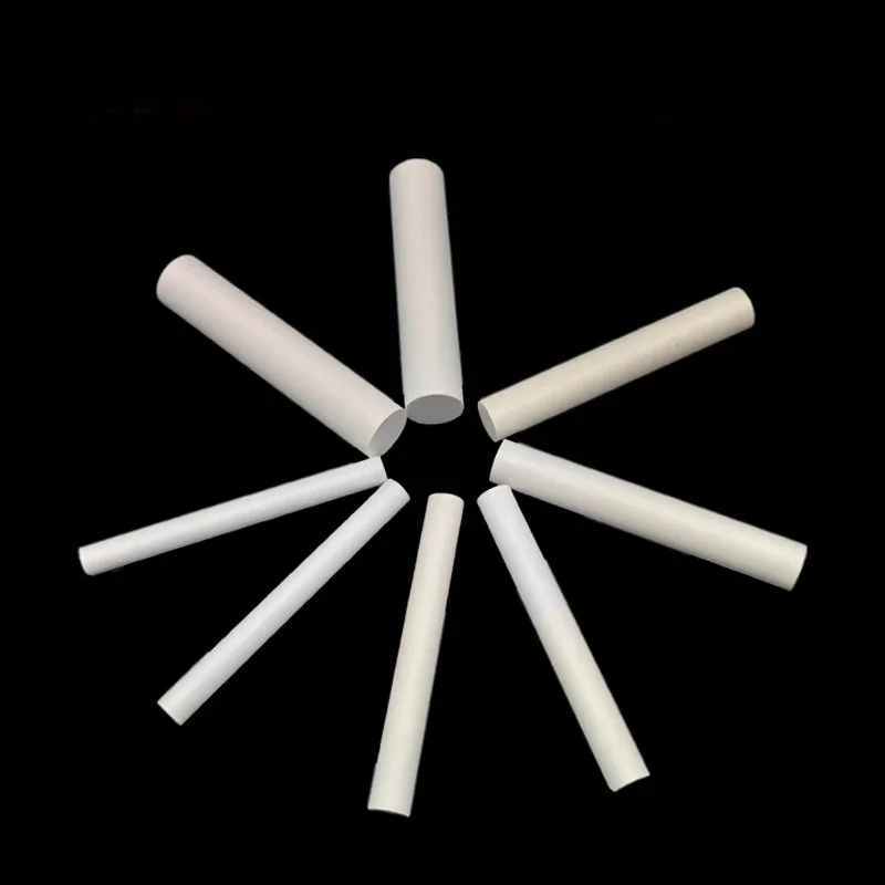 10x100mm 45x300mm BN Boron Nitride Ceramic Rod Wear-resistant High Temperature Boron Nitride Ceramic