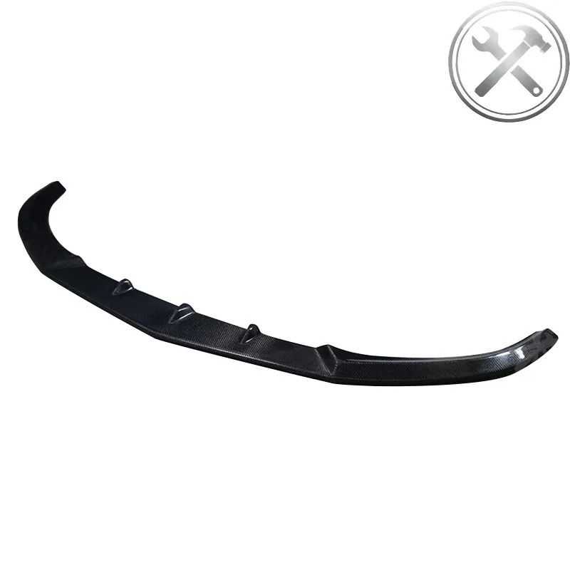 

Carbon Fiber BK Style Front Lip C Class W205 C63 2-Door Front Bumper Carbon Aero Lip Exterior Mod Parts 2015-2021