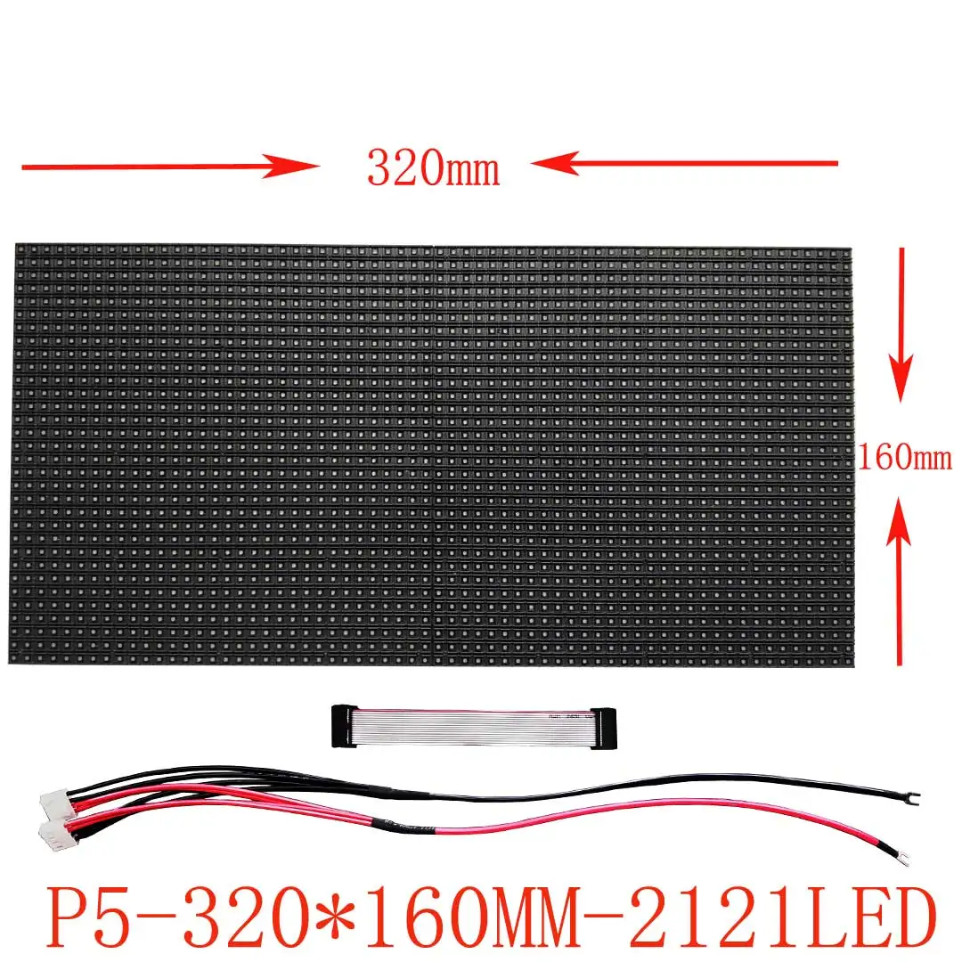 Module Media High Resolution Advertising Screen P5 LED Indoor panel Digital LED Display for Video Wall Computer Phone Control