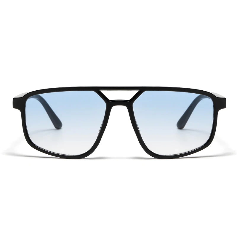 

﻿Hiking Camping Vintage Small Frame Square Anti Light Glasses Women Men Fashion Brand Double Bridge Eyewear Gradient Shades