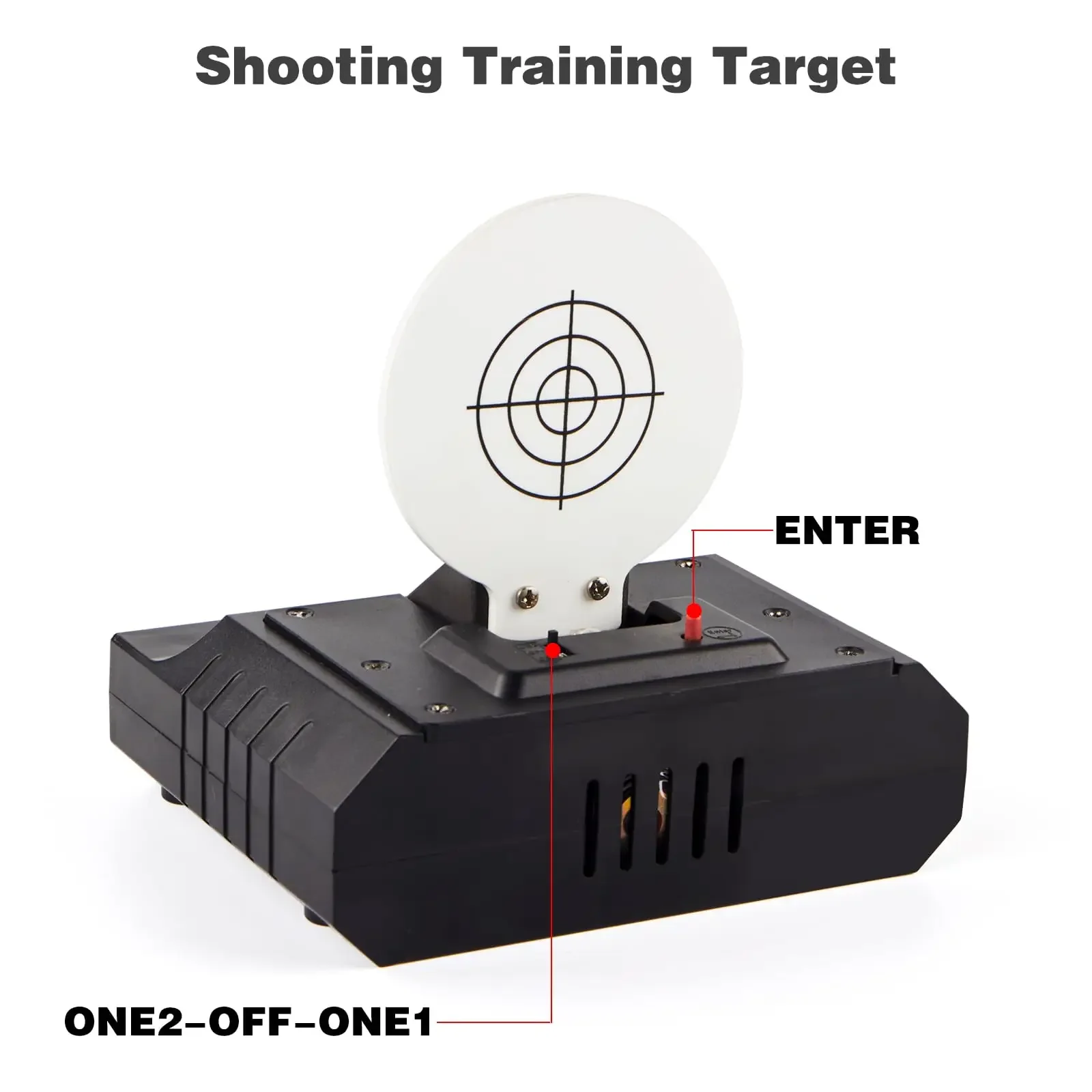 2026 Bersaglio a induzione laser CS allenamento sportivo Gioco da interni giocattolo con suono Dispositivo laser esterno Airsoft con ripristino automatico elettrico
