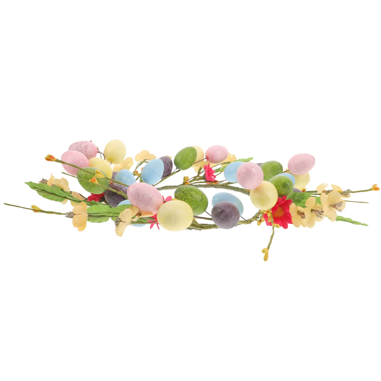 

Wreath Flower Front naments Door Hanging Easter Party Supplies Decor Easter Egg Scene Spring Festival Supplies