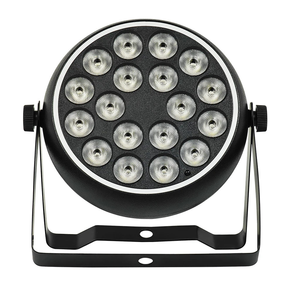 18LED Stage Lights, RGBW Par Light with Remote & DMX Controlled Sound Activated Uplights for Events Music Show Dance Party