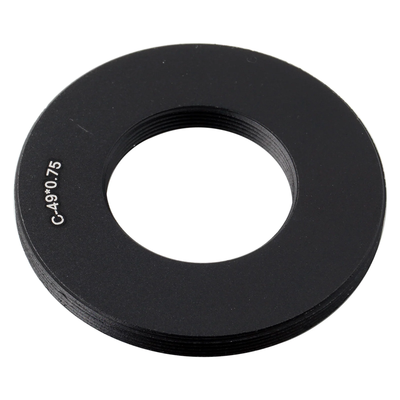 شقة تعديل عدسة محول ، C جبل ، 25.4 مللي متر إلى 49 مللي متر x 0.75 برغي الموضوع ، C-M49