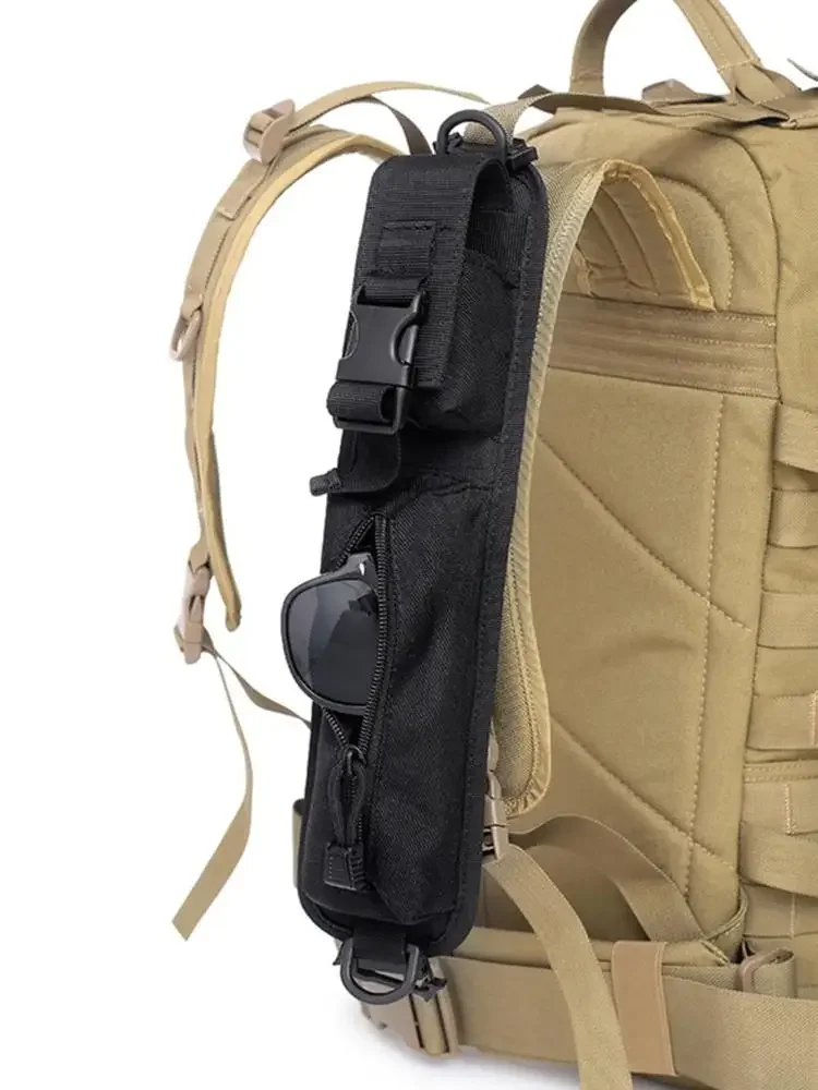 Molle Tactical Backpack Shoulder Strap Pouch EDC Tool Bag Key Flashlight Holder Outdoor Camping Hunting Accessories Sundries Bag