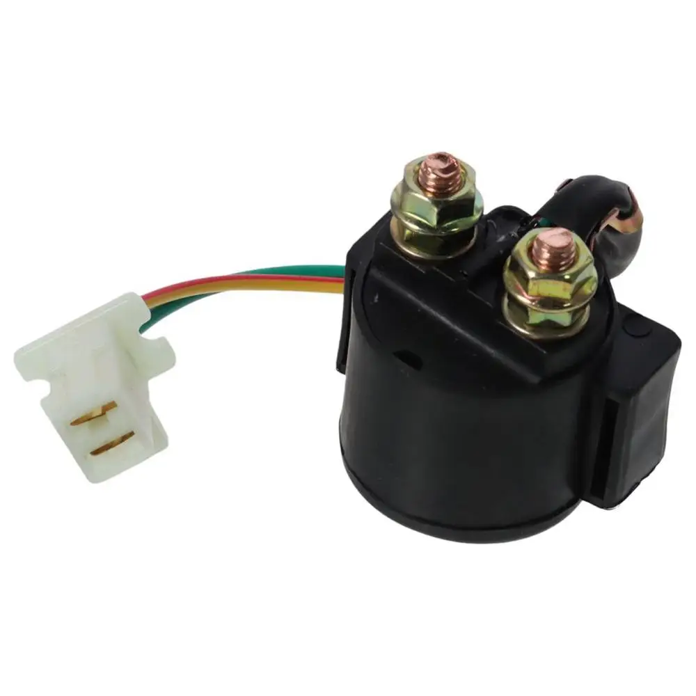 Metal 35850-HC4-000 Smooth Plastic 3.23 x 2.4 x 2.24 inches Starter Solenoid Relay for Honda 300 Fourtrax TRX300