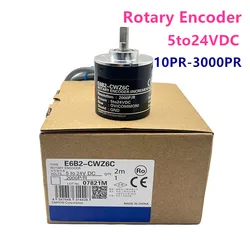 Nowy enkoder obrotowy E6B2-CWZ6C 10 20 30 40 50 60 100 200 300 400 500 600 800 1000 1024pr 1200pr 5 to24vdc E6B2 CWZ6C