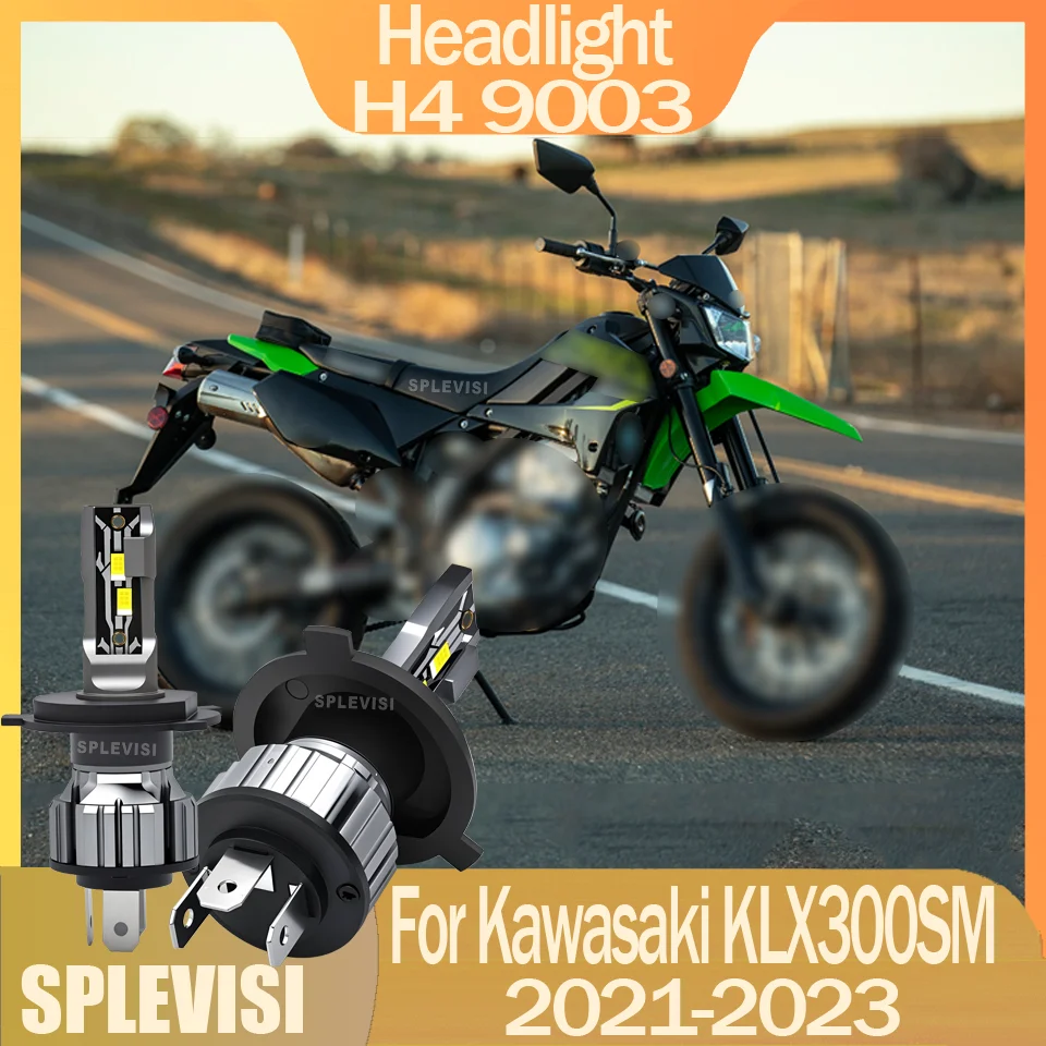 

Easy Replacement Durable & Strong Longer Life IP68 Waterproof motorcycle Headlight LED For Kawasaki KLX300SM 2021 2022 2023
