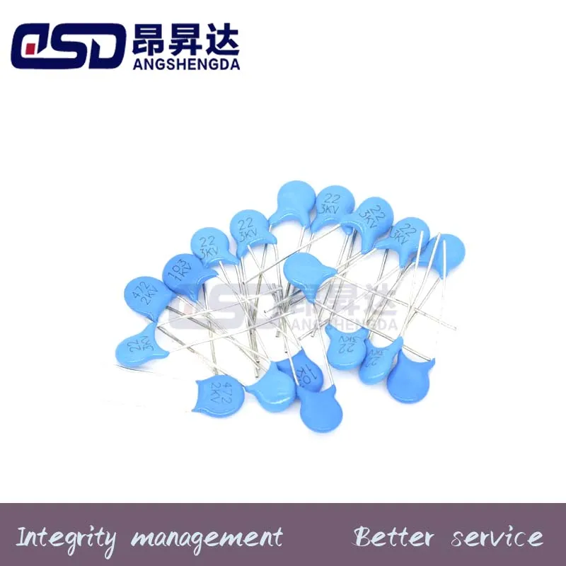 

20pcs 1KV High voltage Ceramic Capacitor 33PF 82PF100PF 220PF 470PF 560PF 1NF 2.2NF 4.7NF 10NF 100NF 471 561 102 222 103 471