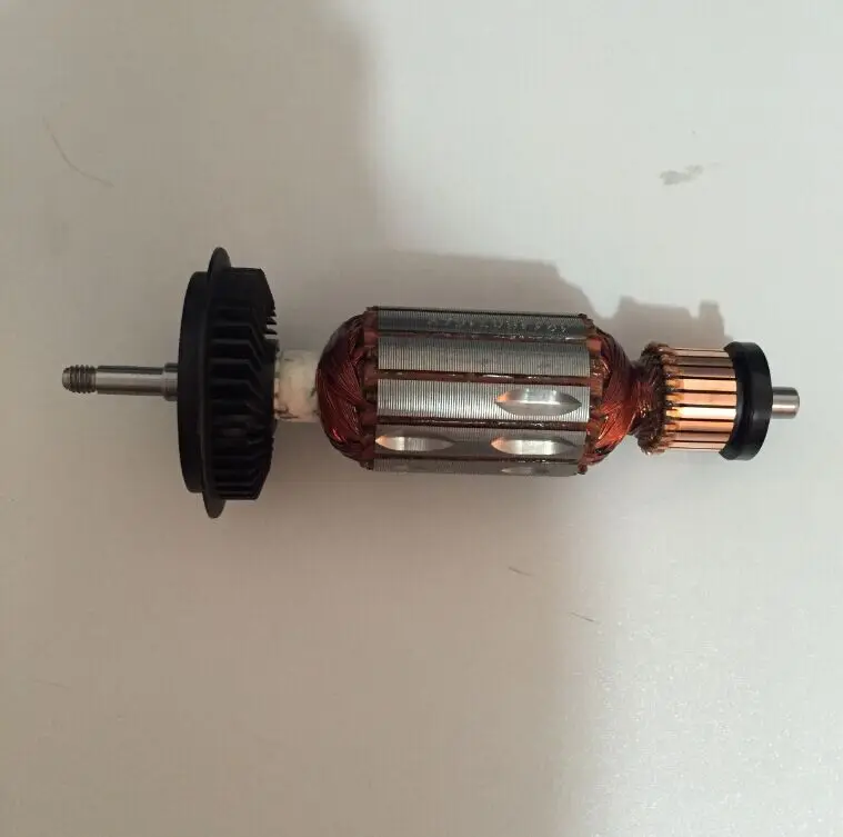220 V Haakse Slijper Vervanging Elektrische Motor Rotor (Shell 4 Kabels Motor Stator voor GWS5-100 6-100) voor Bosch GWS6-100