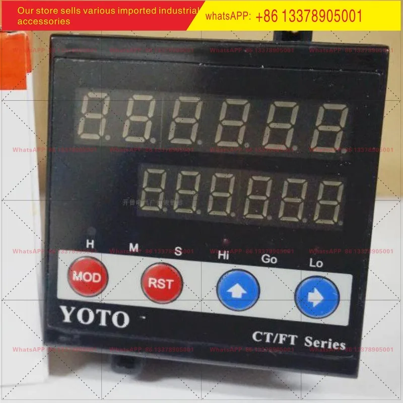 Kitasaki Electric YOTO digital display intelligent addition and subtraction counter multi-function wire meter CT7-PS61B