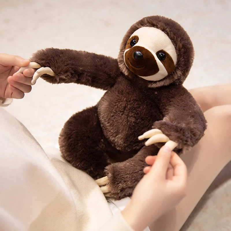 28 センチメートルオランウータンナマケモノイノシシ人形スーパーソフトぬいぐるみ豚ゴリラ猿ぬいぐるみ漫画の装飾誕生日プレゼント