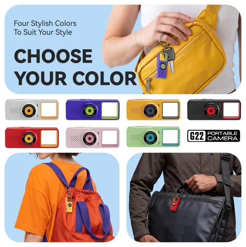Pocket thumb mini camera student convenient high definition photo video travel pendant camera