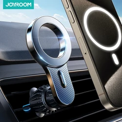 Joyroom 20x Magnetic Car Phone Holder For MagSafe Car Air Vent Phone Mount Universal N52 Strong Magnets For iPhone 4-7''Phones