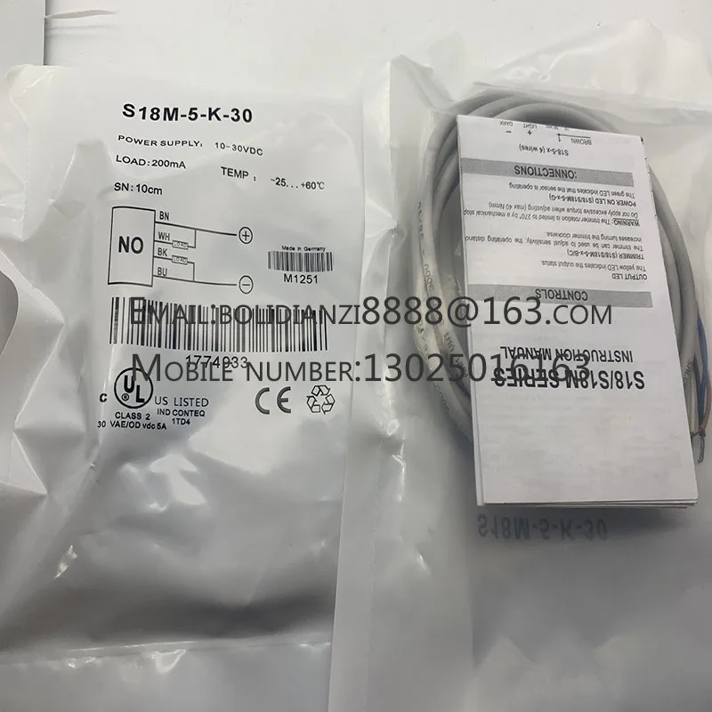 

Inductive sensor for BI15-CK40-Y1X-H1141 BI15U-CK40-AP6X2-H1141 BI15U-CK40-AN6X2-H1141 Brand New Original In stock High quality