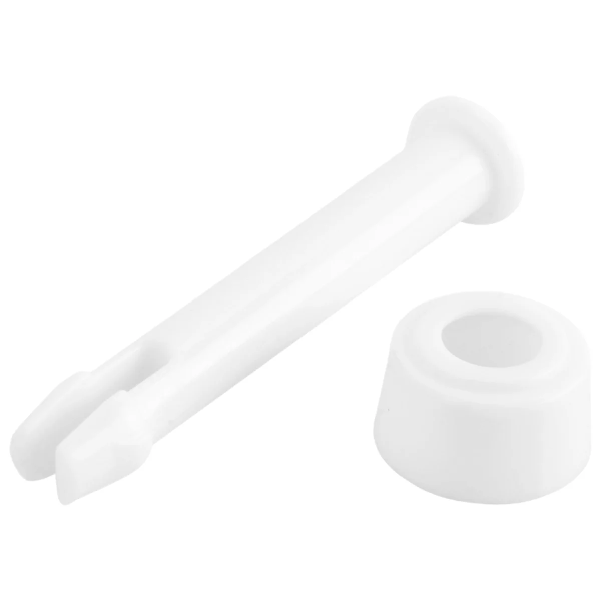 12 Pcs Plastic Pool Joint Pins & 12 Pcs Rubber Seals for Above Ground Round Frame Pool Parts 28270-28273(2.36In)
