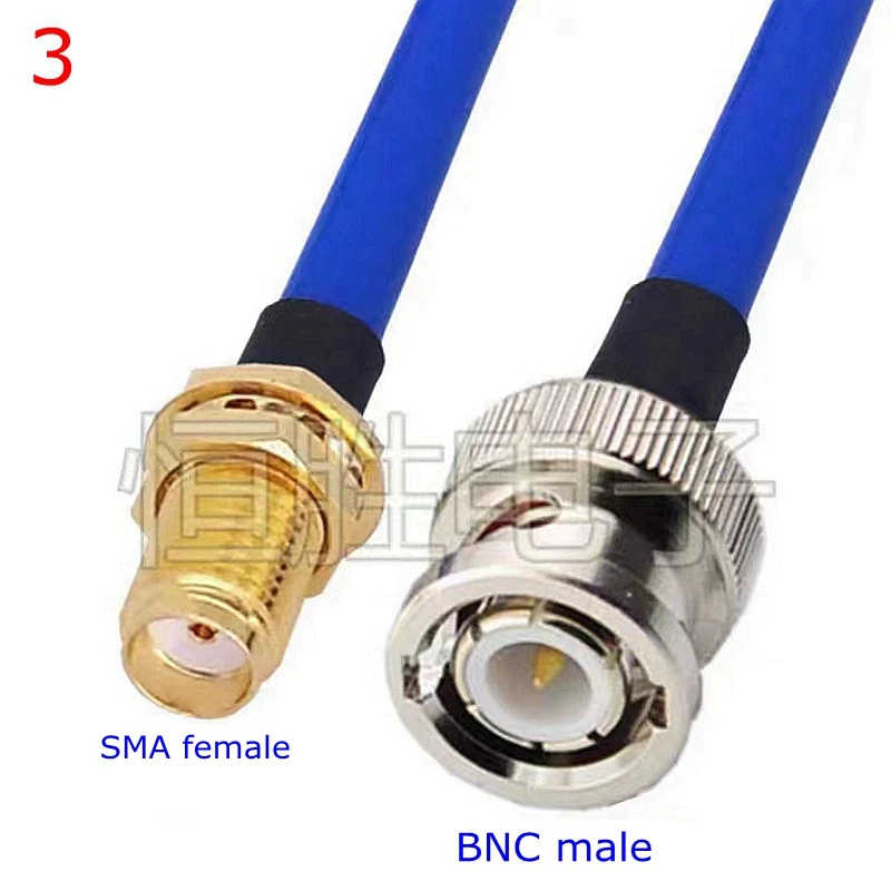 RG402 Coax Cable BNC TNC To SMA Male Female Connector SMA To TNC&SMA To BNC Crimp for RG402 High Frequency Test 50ohm Fast