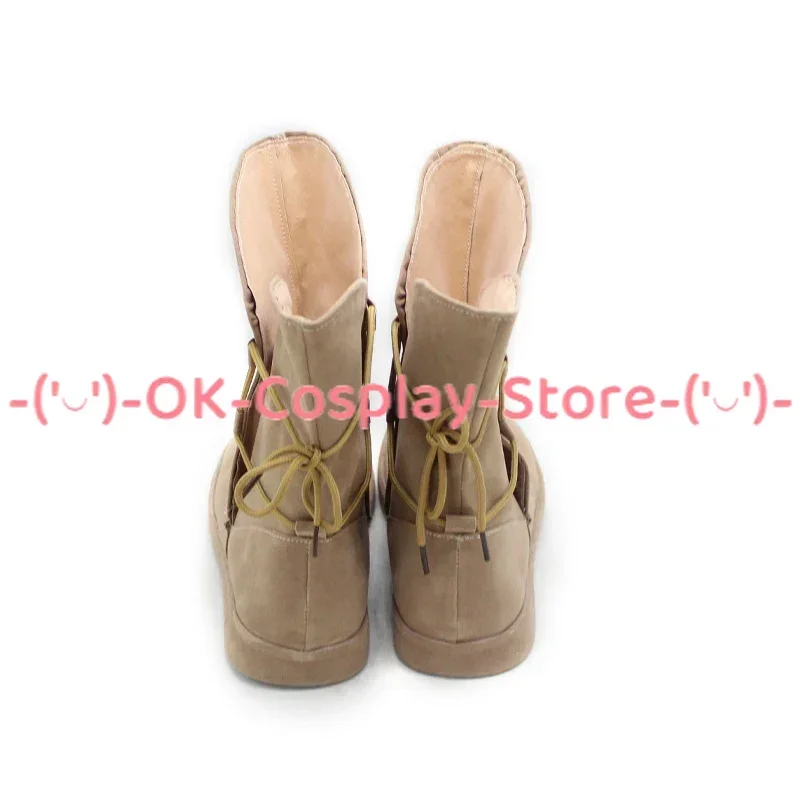 [Customized] Skywalker Rey Cosplay Shoes Anime Game Roleplay Costume Prop Halloween Carnival Party PU Leather Boots