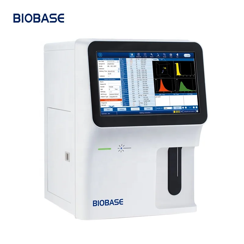 CBC Machine 5 Part HbA1c Analyzer  Cell Counter Fully Automatic  Analyzer price