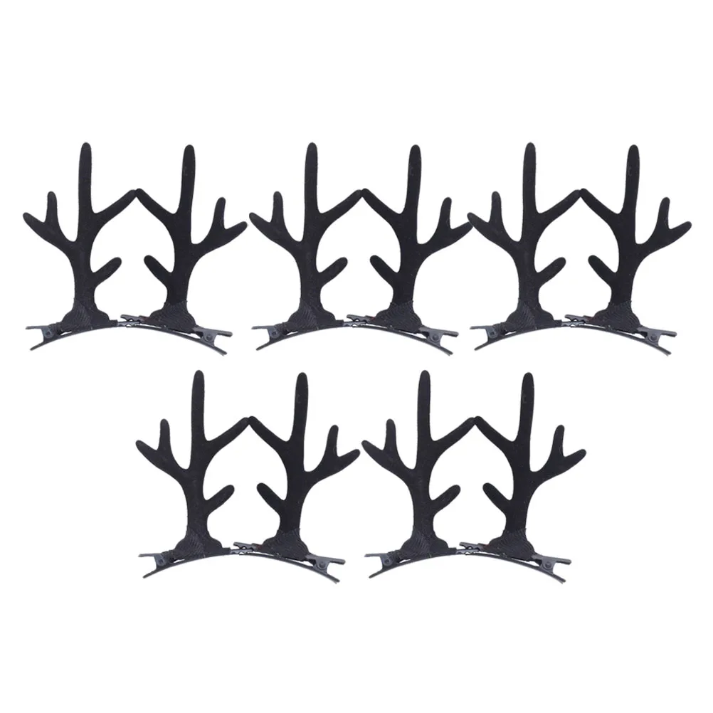 

10Pcs Deer Women Barrettes Girls Wedding Deer Hairpin Party Daily Accessories Fashion Hair Clips Plastic Hair Pins