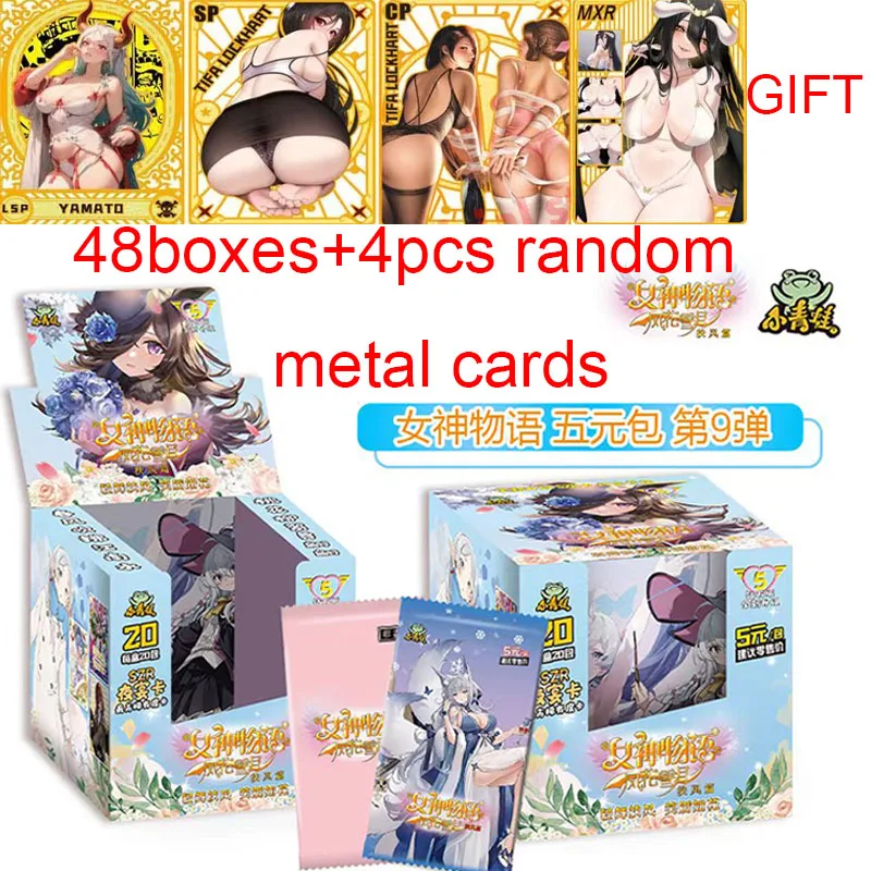 2024 Newest 48boxes Wholesale Price Goddess Story Cards 5m09 Collection Card Waifu Box Tcg Ccg Acg Doujin Toys Hobby Gift