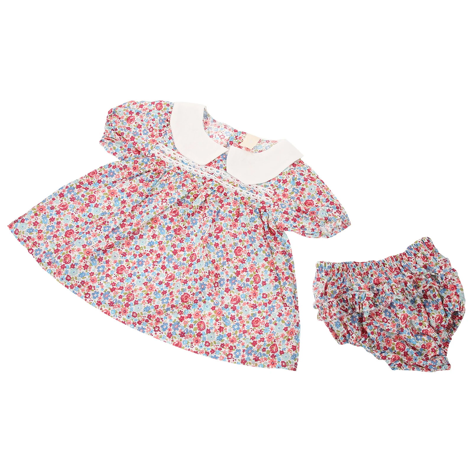 

Short Sleeve Jumpsuit Baby Girls Romper Summer Clothes Toddler Jumpsuits Newborn Cotton Comfortable Breathable Outfit