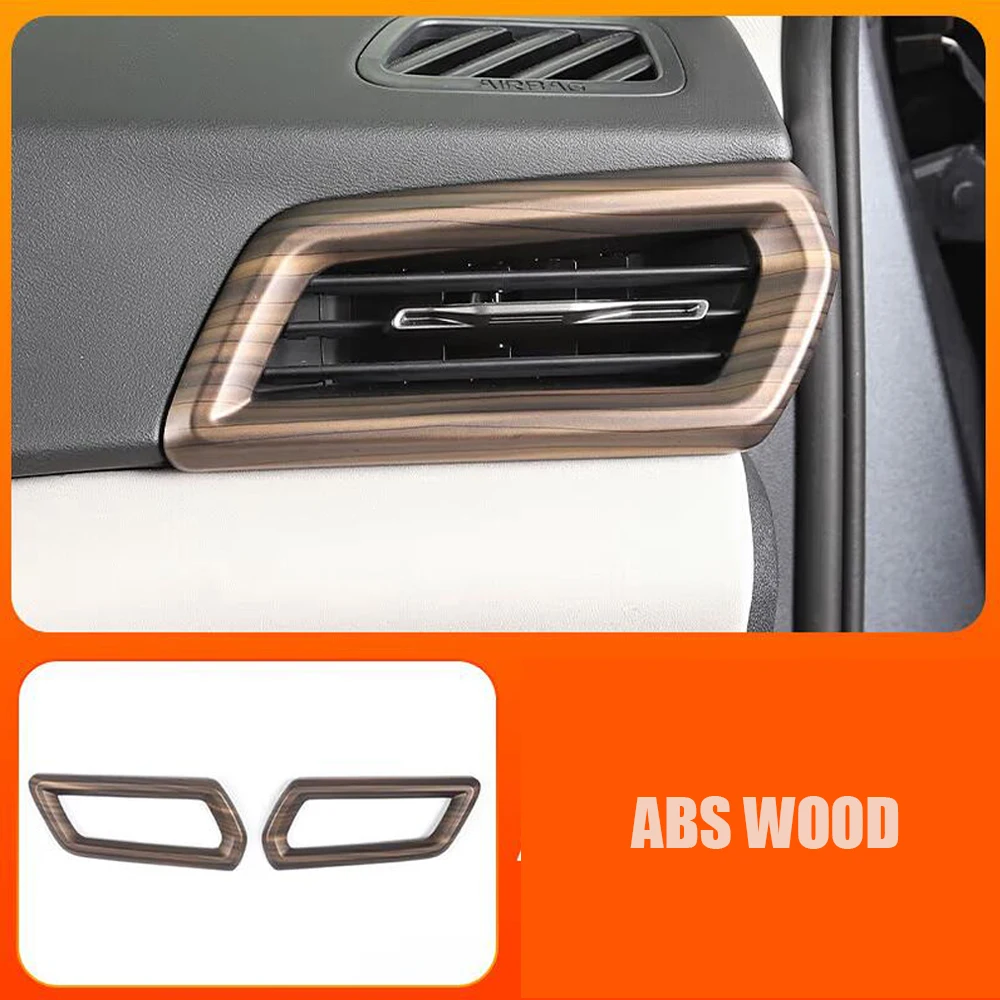 For BYD Yuan UP 2024 Car Dashboard Front Small Air Conditioner Outlet left right AC Vent Cover Trim Middle air outlet Decoration