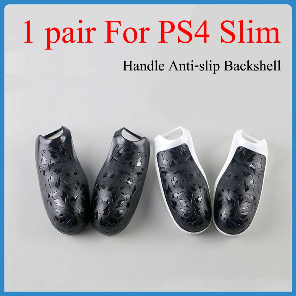 1pair For PS4 Slim Professional Skidproof Grips Handle Protective Cover Grips Backshell Handle Anti-slip Handgrip Cover Gaming