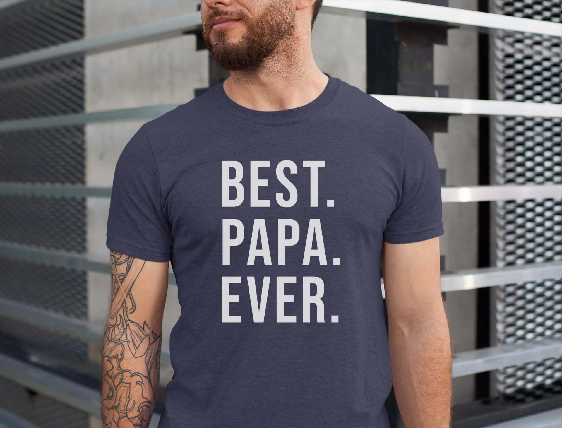 Best Papa Ever T Shirt Perfect For The Show Your Love With This Honorable Elegant And Stylish