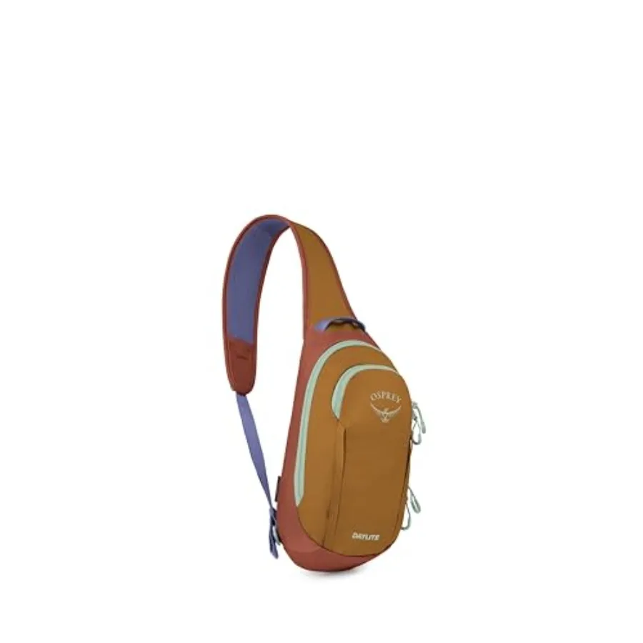 

Daylite Shoulder Sling Bag - Crossbody Backpack for Everyday Carry, Festivals, and Travel: lightweight nylon, black, compact fo