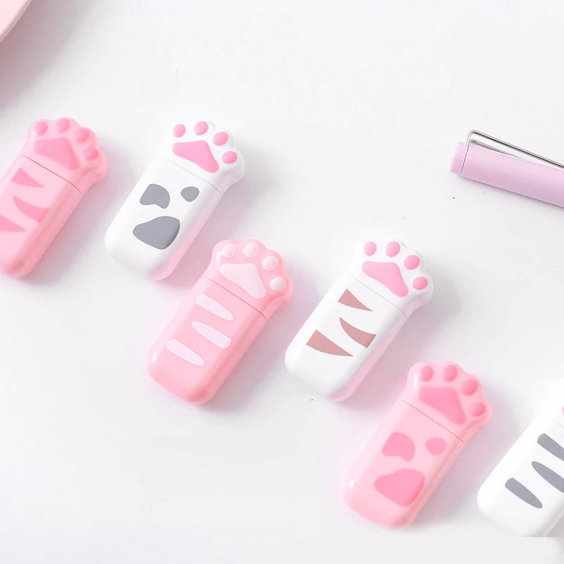 Milk Cat Claw Cute Girl Net Celebrity Alteration Tape Kitty Correction Tape Cat's Paw Learning Stationery MXZD065