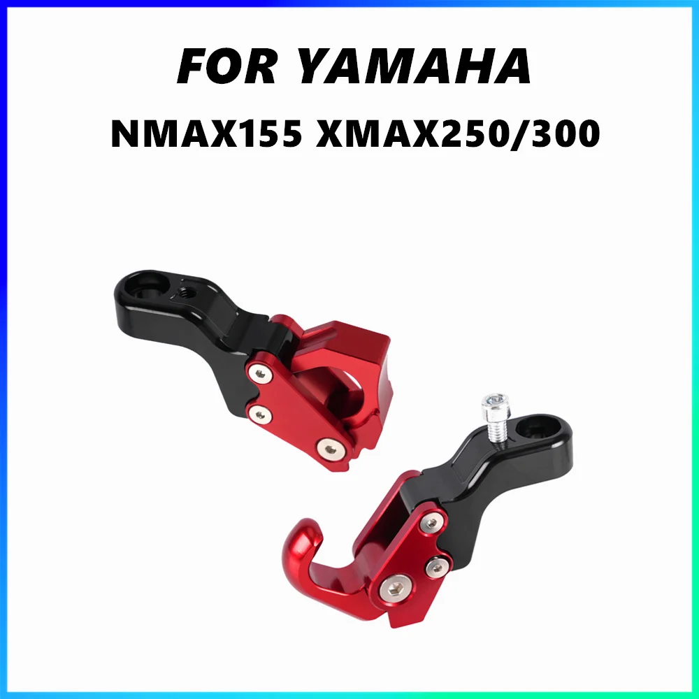 

Для Yamaha NMAX155 XMAX250/300 мотоциклетный крючок для хранения масштабируемый складной крючок из алюминиевого сплава, кронштейн для зеркала заднего вида, крепление