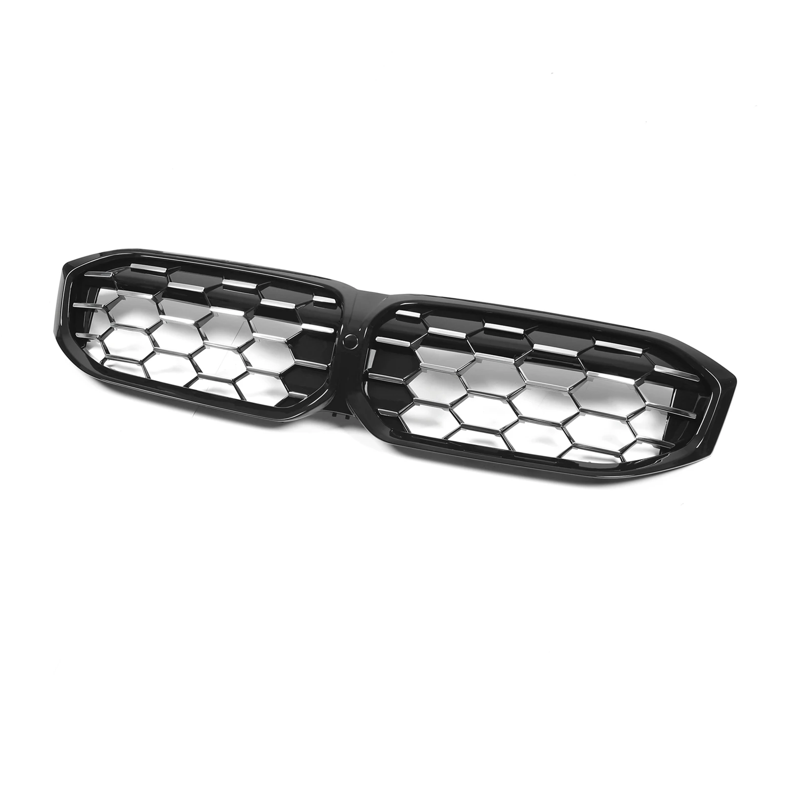 Front Kidney Grille For BMW 3 Series G20 G21 G28 2023 2024 LCI 320i 325i 330i Upper Bumper Hood Mesh Grill With Camera Hole