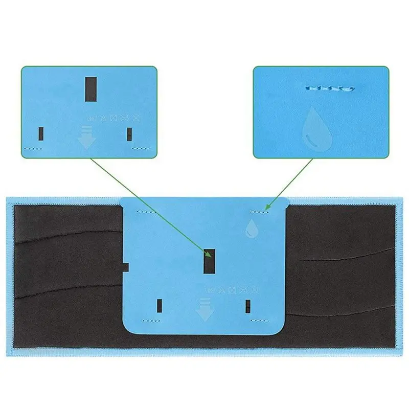 AD24 Substituição para Almofadas de Limpeza Úmida Braava Jet M6 I-Robot Braava Jet M Series M6 (6110) (6012) (6112) Ultimate Robot Mop