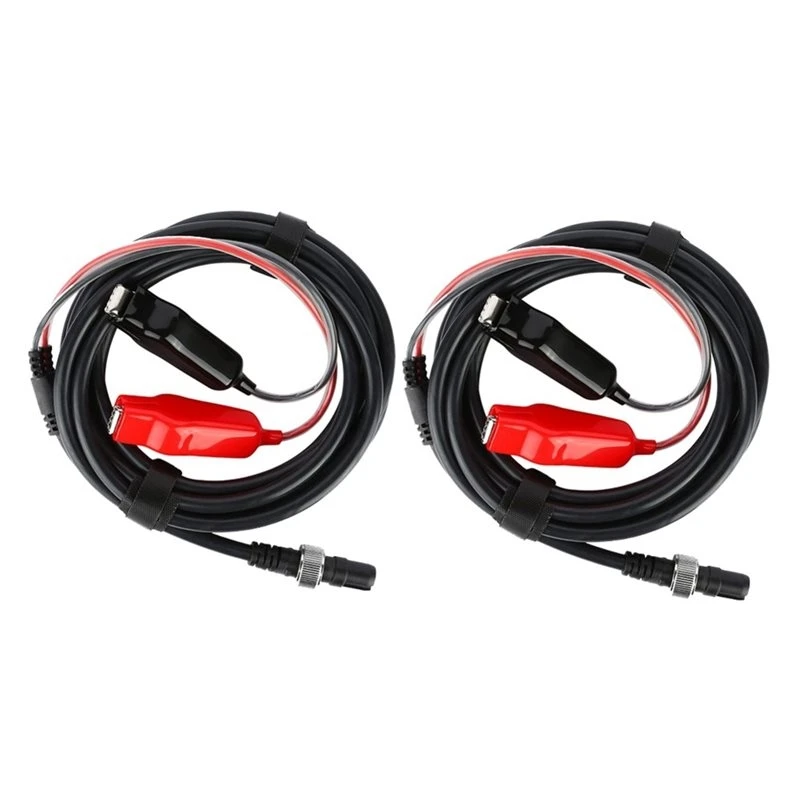 T22C Fishing Reel Power Cord Cable(2Pcs), Connecting Battery To Reels Spool, For Daiwa 500Mj 600J