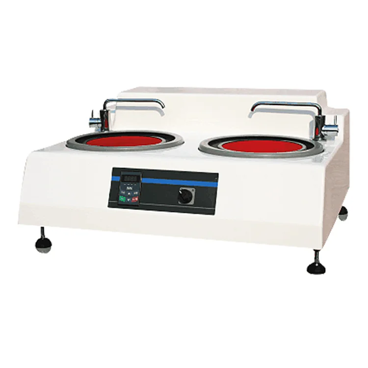 

HST MP-2B With MPT Adjustable Sped Double Disc Laboratory Metallographic Sample Precision Grinding And Polishing Machine