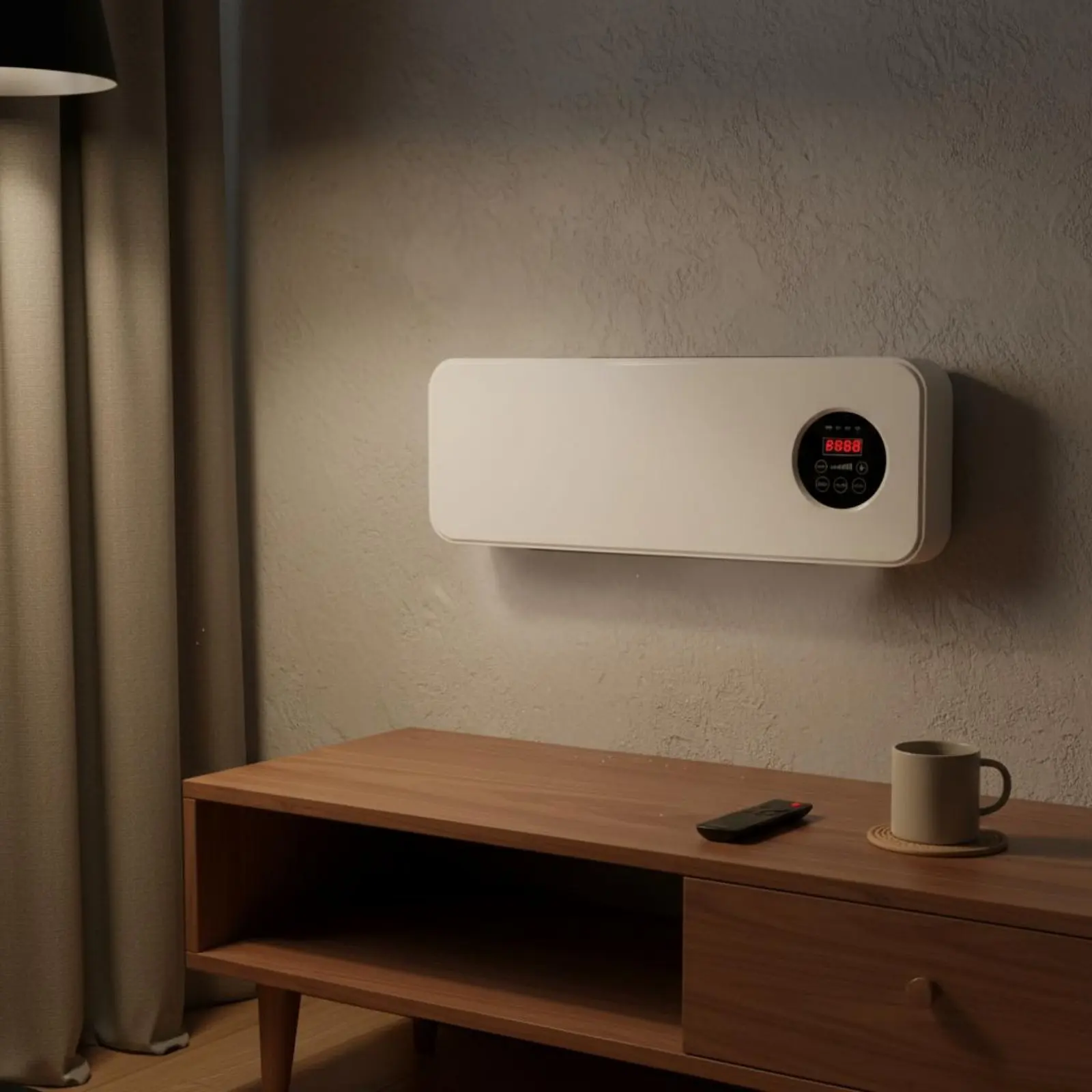 Wall Mounted Electric Heater Overheat Protection Wall Mounted Heater Home Heating